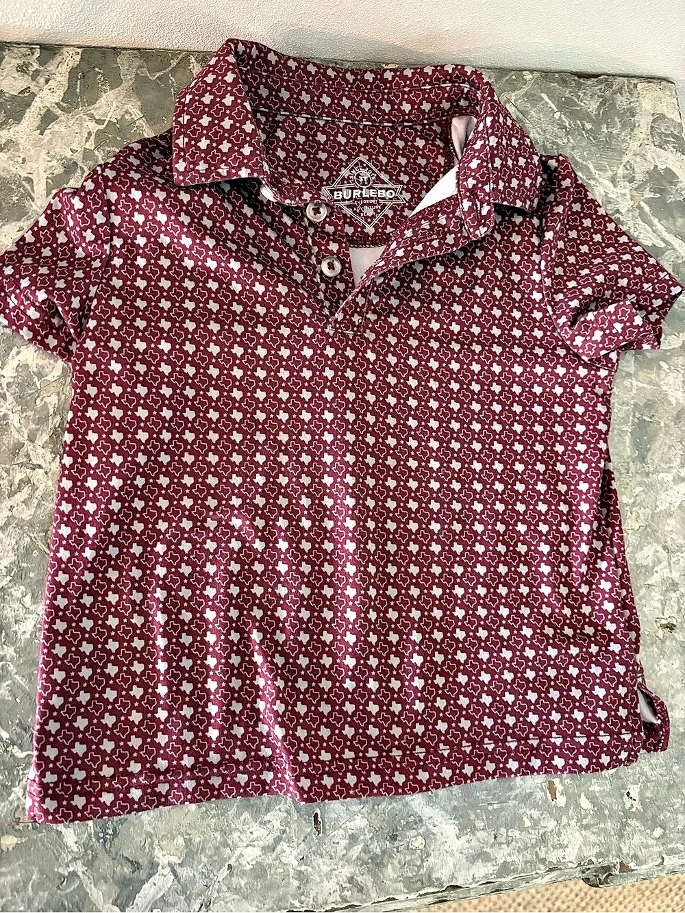 Burlebo Youth Texas Polo Red & White